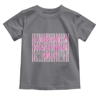 Currently Crashing Out Toddler T Shirt Coquette Pink Bow Sarcastic Funny Quote
