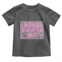 Currently Crashing Out Toddler T Shirt Coquette Pink Bow Sarcastic Funny Quote