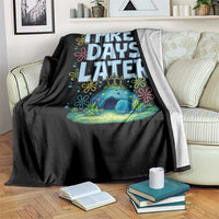 3 Days Later Throw Blanket Funny Easter Christian