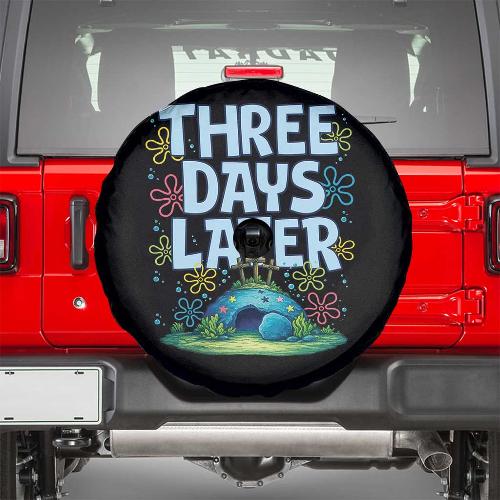 3 Days Later Spare Tire Cover Funny Easter Christian