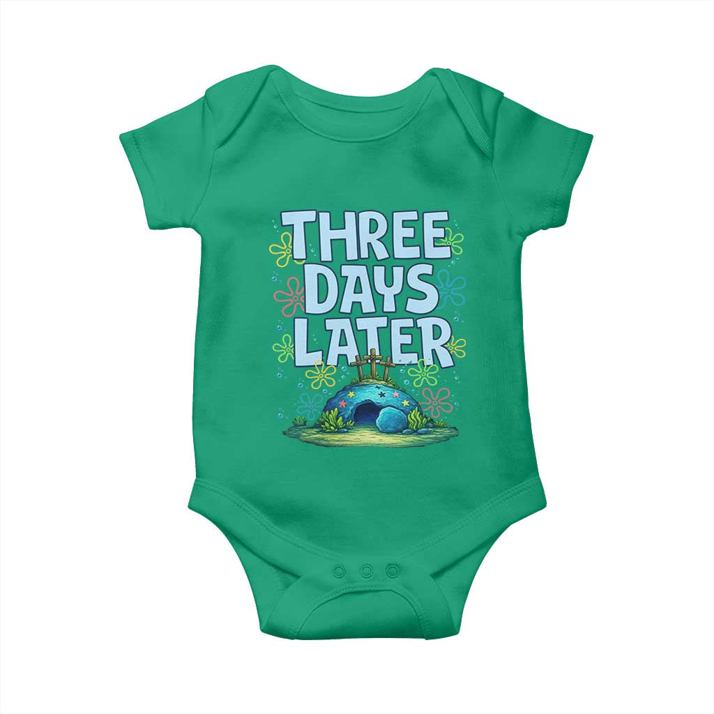 3 Days Later Baby Onesie Funny Easter Christian