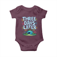 3 Days Later Baby Onesie Funny Easter Christian