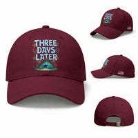 3 Days Later Baseball Cap Funny Easter Christian