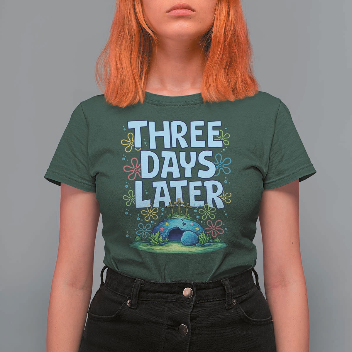 3 Days Later T Shirt For Women Funny Easter Christian