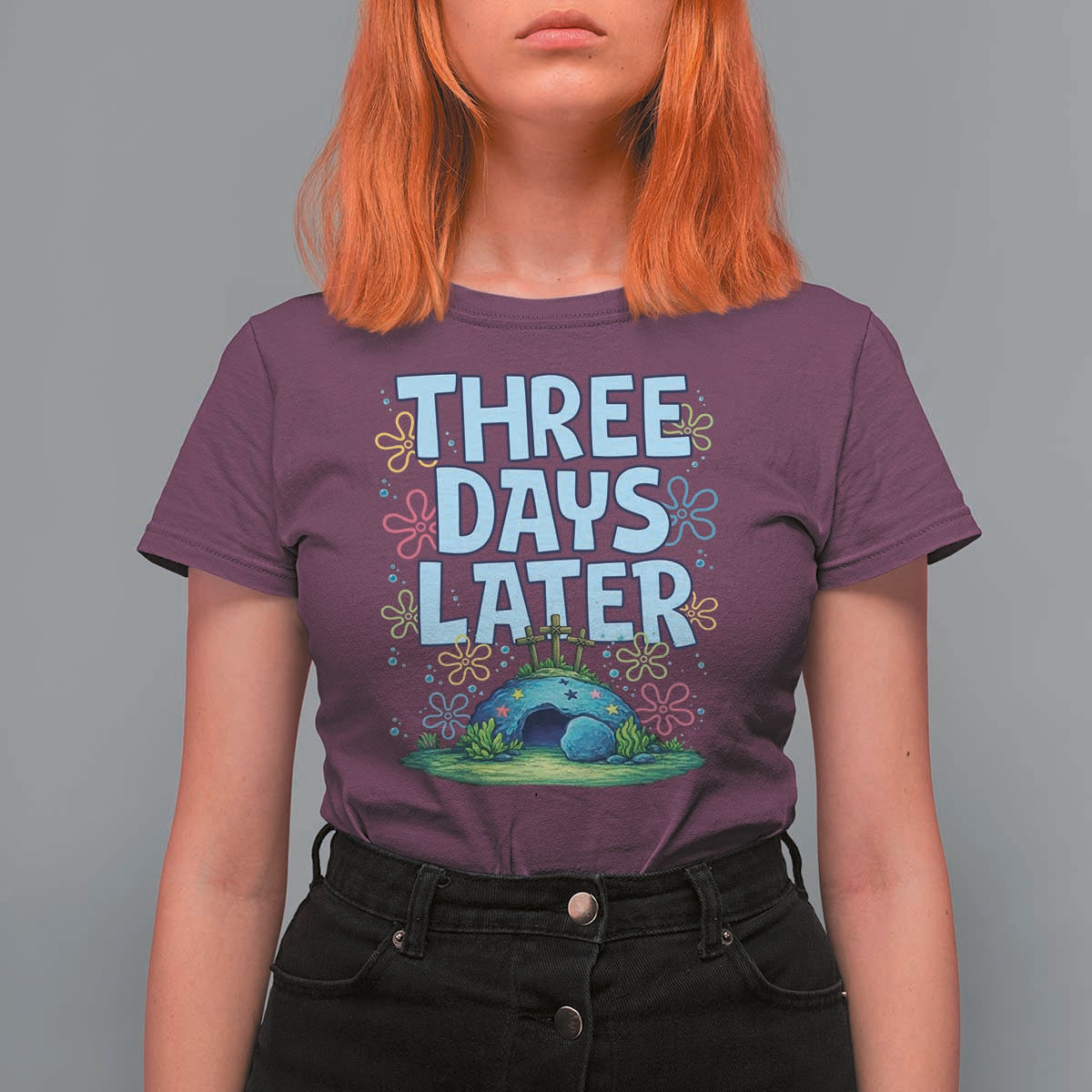 3 Days Later T Shirt For Women Funny Easter Christian