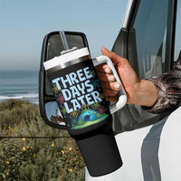 3 Days Later Tumbler With Handle Funny Easter Christian