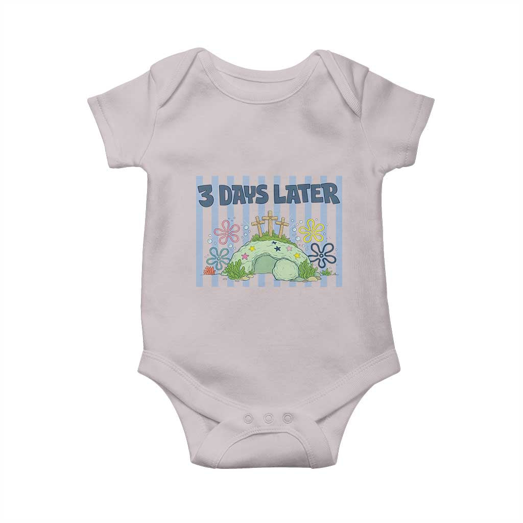 3 Days Later Baby Onesie Funny Easter Christian Faith Meme