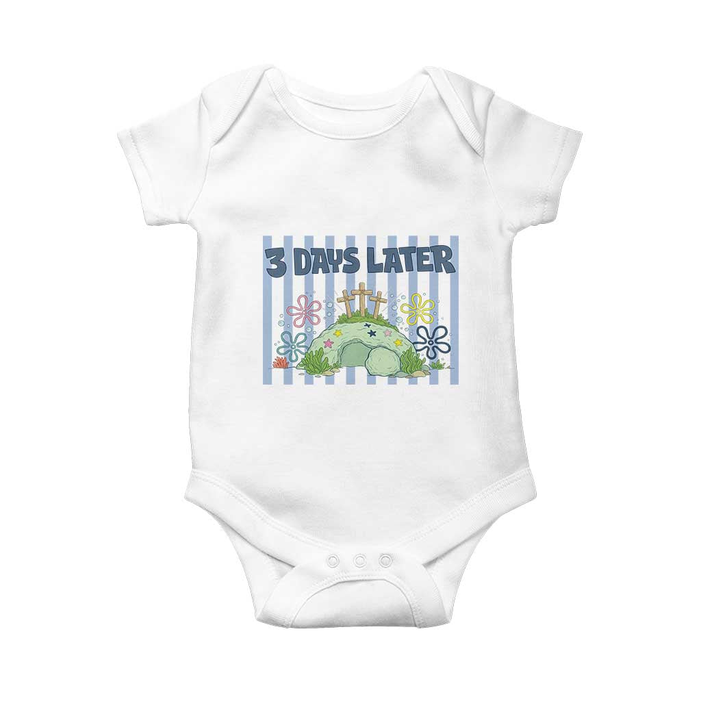 3 Days Later Baby Onesie Funny Easter Christian Faith Meme