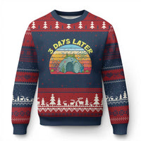 3 Days Later Christian Resurrection Ugly Christmas Sweater Funny Easter Jesus Meme