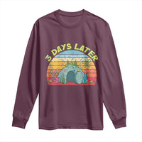 3 Days Later Christian Resurrection Long Sleeve Shirt Funny Easter Jesus Meme