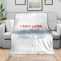 3 Days Later Throw Blanket Funny Easter Jesus Christian Meme