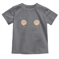 Funny Cinnamon Roll Toddler T Shirt Double Bakery Meme