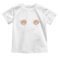 Funny Cinnamon Roll Toddler T Shirt Double Bakery Meme