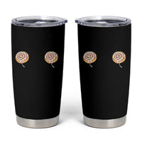 Funny Cinnamon Roll Tumbler Cup Double Bakery Meme