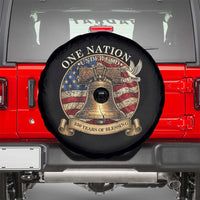 One Nation Under God 250 Years Of Blessing Spare Tire Cover Christian Cross Bald Eagle 4th of July