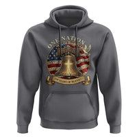 One Nation Under God 250 Years Of Blessing Hoodie Christian Cross Bald Eagle 4th of July