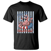 Chill The Fourth Out T Shirt Flamerica Flamingo 4th Of July