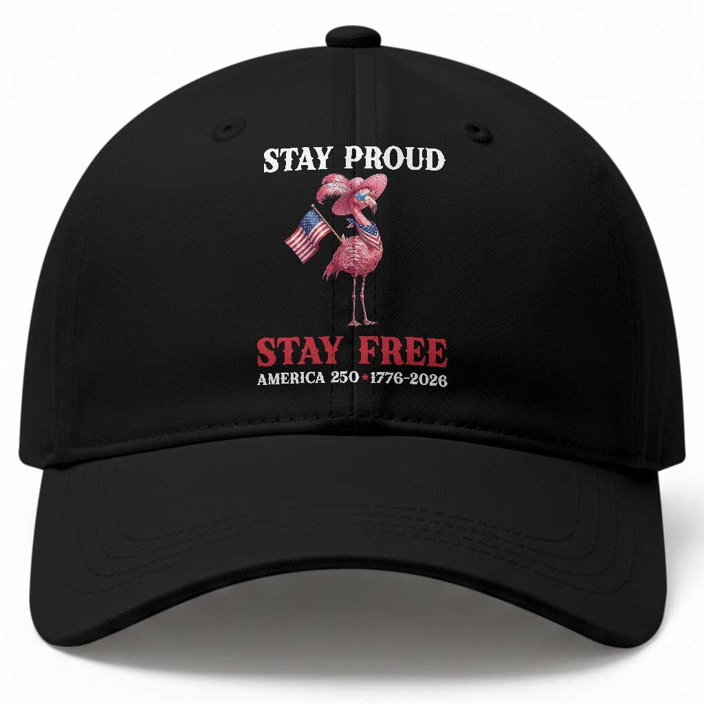 250 Years Anniversary Baseball Cap Flamingo 4Th Of July Patriotic USA Independence Flamerica