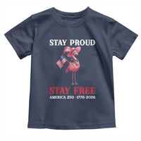 250 Years Anniversary Toddler T Shirt Flamingo 4Th Of July Patriotic USA Independence Flamerica
