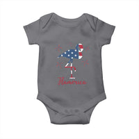 Flamingo 4Th Of July Patriotic USA Independence Flamerica Baby Onesie