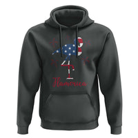 Flamingo 4Th Of July Patriotic USA Independence Flamerica Hoodie