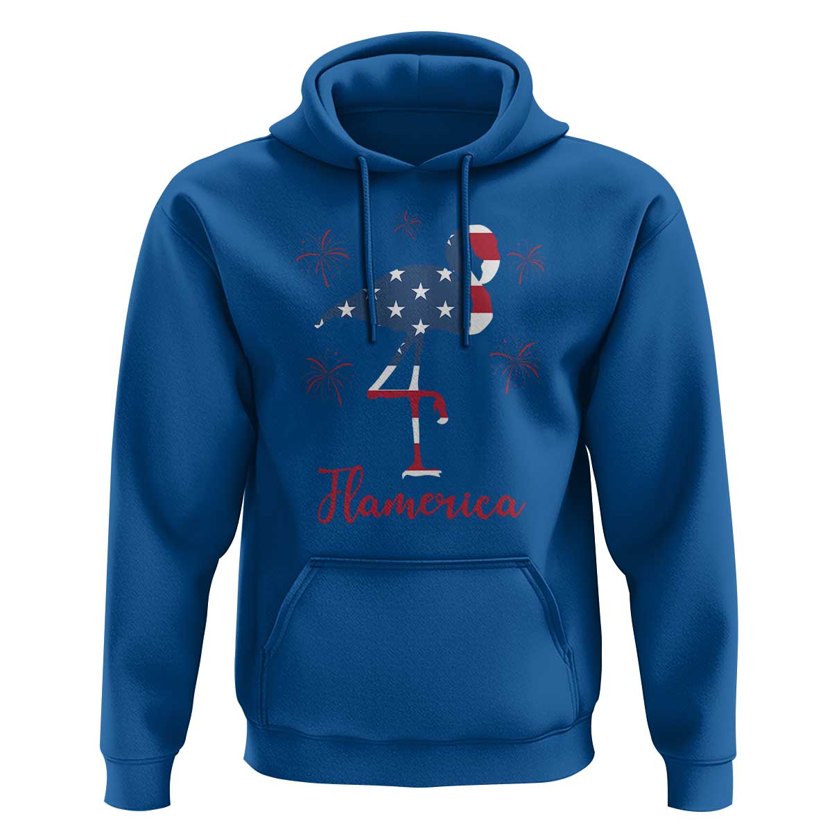 Flamingo 4Th Of July Patriotic USA Independence Flamerica Hoodie