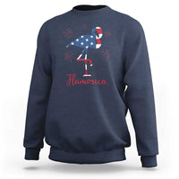 Flamingo 4Th Of July Patriotic USA Independence Flamerica Sweatshirt