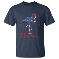 Flamingo 4Th Of July Patriotic USA Independence Flamerica T Shirt