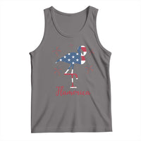 Flamingo 4Th Of July Patriotic USA Independence Flamerica Tank Top