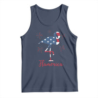 Flamingo 4Th Of July Patriotic USA Independence Flamerica Tank Top