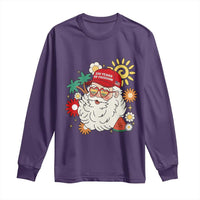 USA 250th Anniversary Santa Christmas In July Long Sleeve Shirt