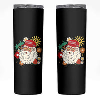 USA 250th Anniversary Santa Christmas In July Skinny Tumbler