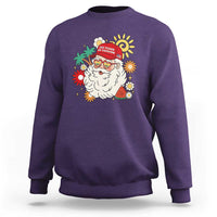 USA 250th Anniversary Santa Christmas In July Sweatshirt