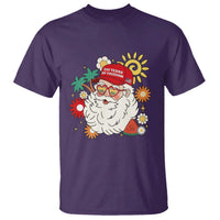 USA 250th Anniversary Santa Christmas In July T Shirt