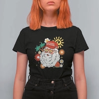 USA 250th Anniversary Santa Christmas In July T Shirt For Women