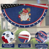 Flamingo 4Th Of July USA Independence Flamerica Patriotic Fan Flag