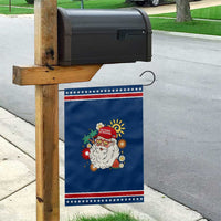 USA 250th Anniversary Santa Christmas In July Patriotic Garden Flag