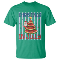 Funny Santa Christmas in July T Shirt Melon Christmas Tree Summer