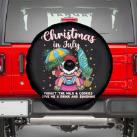 Christmas in July Santa Spare Tire Cover Palm Tree Beach Summer Hawaii