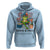 Feral & Free Hoodie Funny 4th of July Patriotic Frog Lovers - Wonder Print Shop
