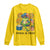 Feral & Free Long Sleeve Shirt Funny 4th of July Patriotic Frog Lovers - Wonder Print Shop