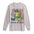 Feral & Free Long Sleeve Shirt Funny 4th of July Patriotic Frog Lovers - Wonder Print Shop
