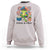 Feral & Free Sweatshirt Funny 4th of July Patriotic Frog Lovers - Wonder Print Shop