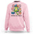 Feral & Free Sweatshirt Funny 4th of July Patriotic Frog Lovers - Wonder Print Shop
