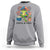 Feral & Free Sweatshirt Funny 4th of July Patriotic Frog Lovers - Wonder Print Shop