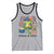 Feral & Free Tank Top Funny 4th of July Patriotic Frog Lovers - Wonder Print Shop