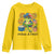 Feral & Free Youth Sweatshirt Funny 4th of July Patriotic Frog Lovers - Wonder Print Shop