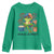 Feral & Free Youth Sweatshirt Funny 4th of July Patriotic Frog Lovers - Wonder Print Shop