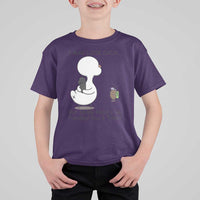 In My Head I Have Pecked You 3 Times T Shirt For Kid Funny Duck Sarcastic Farm Humor - Wonder Print Shop