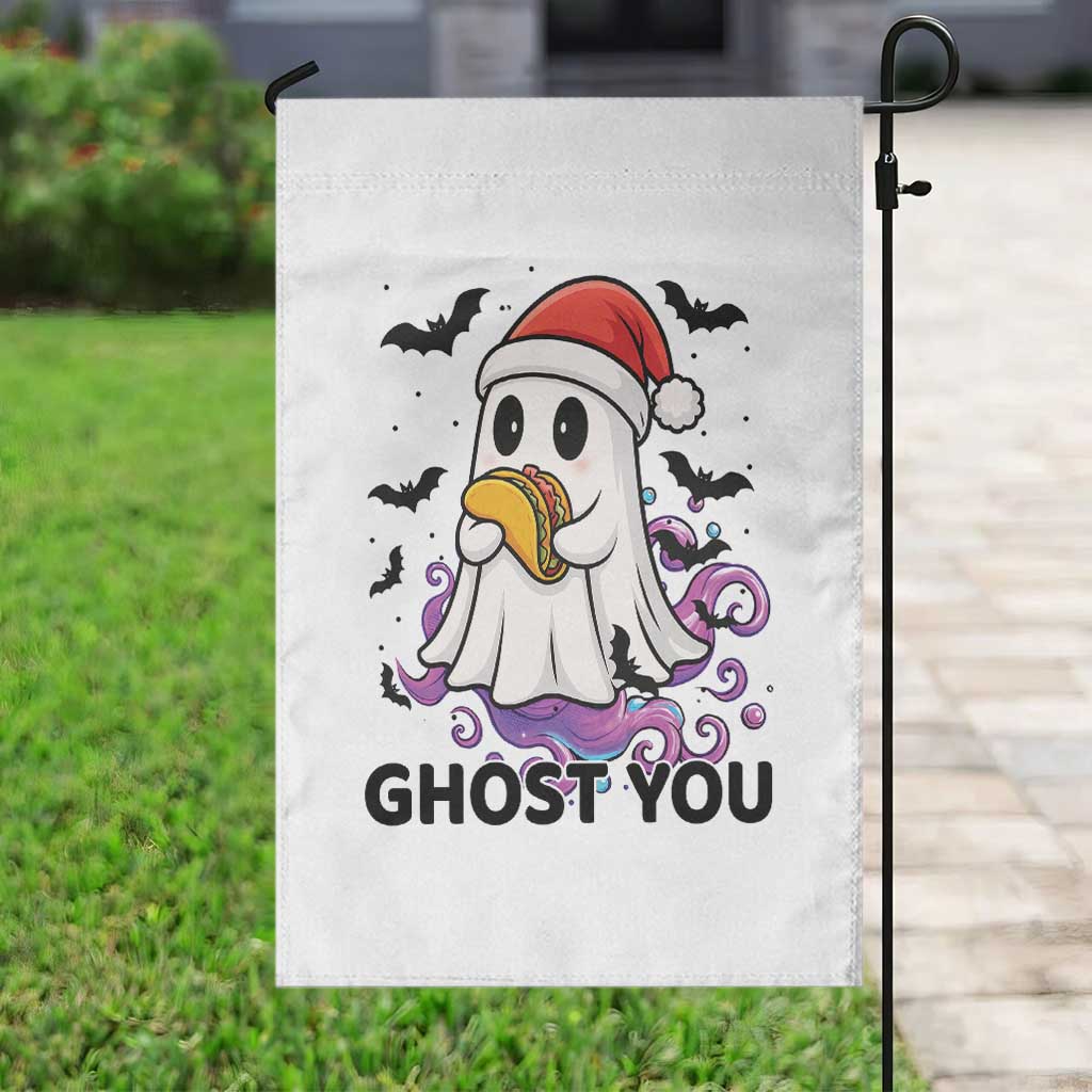 Funny Ghost Halloween Christmas Garden Flag Ghost You - Wonder Print Shop